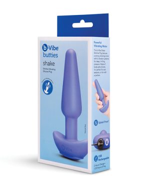 Shake Slimline Vibrating Silicone Plug by b-vibe product image