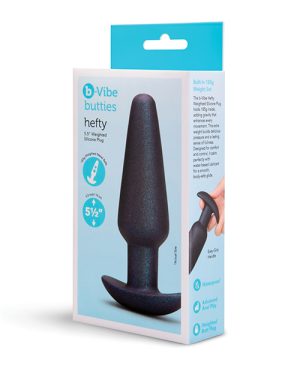 Hefty Weighted Silicone Plug by b-vibe product image