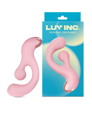 Luv Inc. Rotating Orb rabbit – Light Pink by Luv Inc. product image