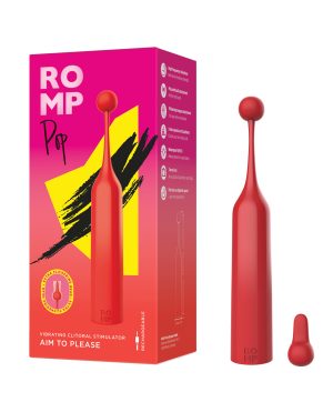 ROMP Pop Vibrating Clitoral Stimulator – Coral by ROMP product image