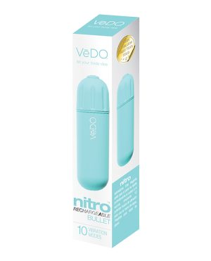 VeDO Nitro Rechargeable Bullet Vibe – Turquoise by VeDO product image