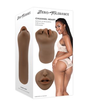 Zero Tolerance Channel Heart Movie & Realistic Kiss & Tell Stroker by Zero Tolerance product image