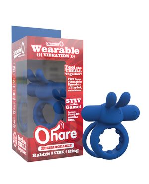 Screaming O Rechargeable Ohare – Blue by Screaming O product image