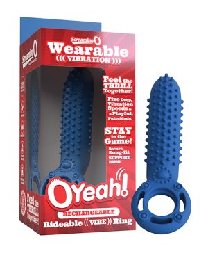 Screaming O Rechargeable O Yeah Silicone – Blue by Screaming O product image