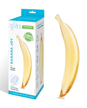 Glas 7″ Dildo Banana Joy by Glas product image