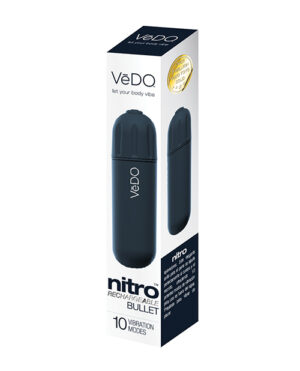 VeDO Nitro Rechargeable Bullet Vibe – Black by VeDO product image