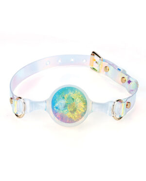 Luxe Prism Small Ball Gag – Rainbow by Pinkelephant product image