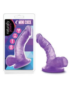 Blush Naturally Yours 4″ Mini Cock – Purple by Naturally Yours product image