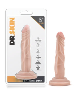 Blush Dr. Skin 5″ Mini Cock – Beige by Dr. Skin product image