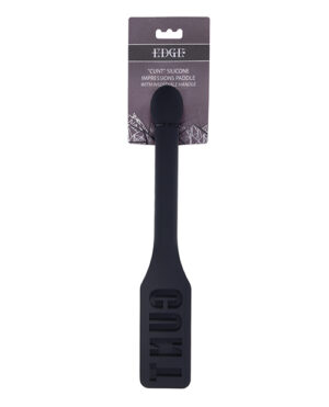 Edge CUNT Silicone Paddle – Black by Edge product image