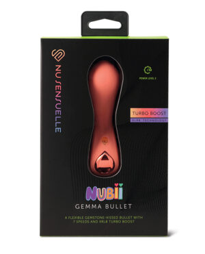 Nu Sensuelle Gemma Nubii Turbo Bullet – Coral by Nu Sensuelle product image