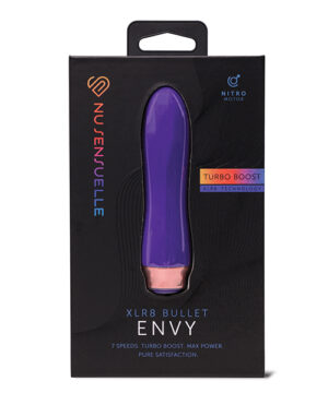 Nu Sensuelle Envy XLR8 Bullet w/Nitro Motor – Deep Purple by Nu Sensuelle product image