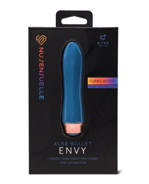 Nu Sensuelle Envy XLR8 Bullet w/Nitro Motor – Deep Turquoise by Nu Sensuelle product image