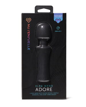 Nu Sensuelle Adore XRL8 Wand w/Heat – Black by Nu Sensuelle product image