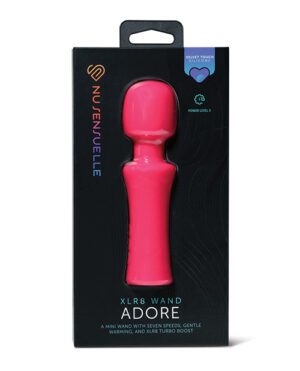 Nu Sensuelle Adore XRL8 Wand w/Heat – Hot Pink by Nu Sensuelle product image