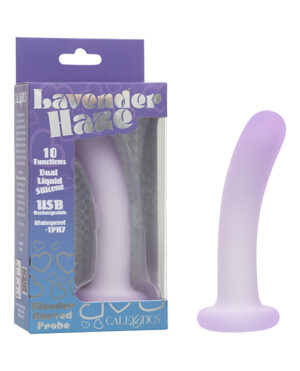 Lavender Haze Slender Curved Anal Probe by Lavender Haze product image
