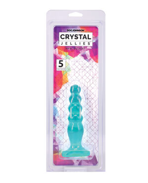 Crystal Jellies Anal Delight 5″ – Teal by Crystal Jellies product image