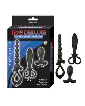 Nasstoys Trio Deluxe Anal Exploration Kit – Black by Nasstoys product image