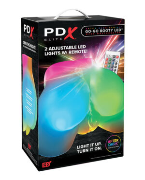 PDX Elite Go-Go Booty LED Mega Masturbator – Frosted by PDX Elite product image