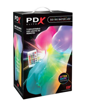 PDX Elite Go-Go Bator LED Mega Masturbator – Frosted by PDX Elite product image