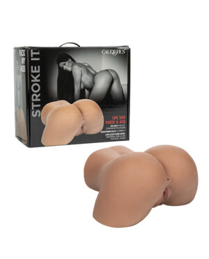 Stroke It Life Size Pussy & Ass – Brown by Stroke It product image