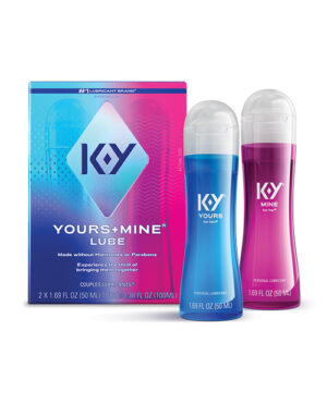 K-Y Yours + Mine Lubrication Combo Pack – 1.69 oz Bottles by K-Y product image