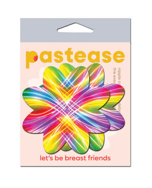 Pastease Electric Fractal Laser Petal – Rainbow O/S by Pastease product image