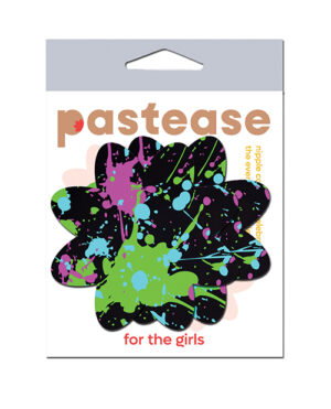 Pastease Vibrant Neon Paint Splatter Petal – Multi-Color O/S by Pastease product image