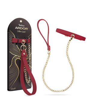 Temptasia Ardor Collar & Leash – Red by Temptasia product image