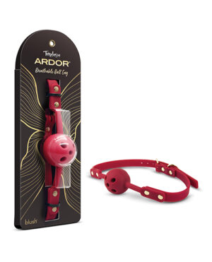 Blush Temptasia Ardor Ball Gag – Red by Temptasia product image