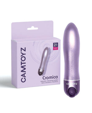 Camtoyz Cromica Vibrating Bullet – Metallic Purple by Savage Me product image