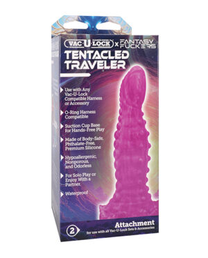 Vac-U-Lock x Fantasy Fuckers Tentacled Traveler – Pink by Vac-U-lock product image