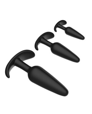 Curious Level Up Anal Trainers 3 pc Silicone Anchor Set by Curious product image