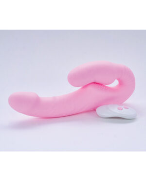Sublime Togetherness Silicone Strapless Strap On w/Remote Control – Pink by Sublime product image