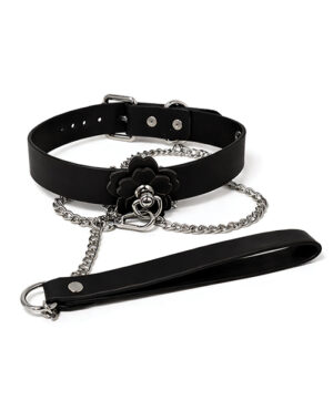 Heat Tease Flower Collar – Black/Pink by Heat Tease product image
