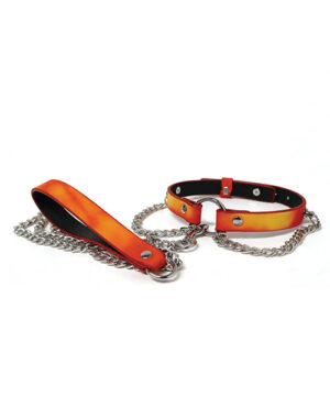 Heat Tease Collar – Red//Yellow by Heat Tease product image