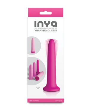 INYA Vibrating Gliders – Pink by Inya product image