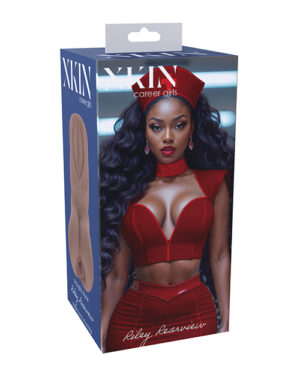 Shots Xkin Career Girl Riley Rearview Small Masturbator – Brown by Xkin product image