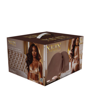 Shots Kaya Bloom Dual Entry Bodyforms Masturbator – Brown by Xkin product image