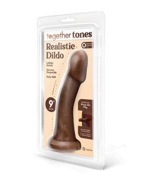Together 9″ Realistic Dildo – Dark by Together product image
