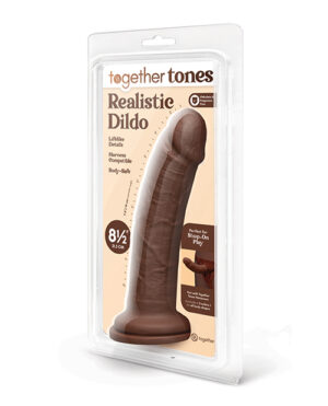 Together 8.5″ Realistic Dildo – Dark by Together product image