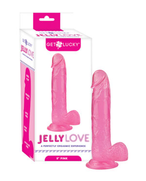 Get Lucky Jelly Love 9″ Dildo – Pink by Get Lucky product image