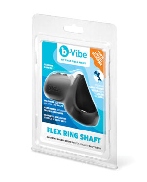 b-Vibe Flex Ring Shaft Silicone Cock Ring & Ball Stretcher by b-vibe product image