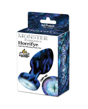 Monster Romance – Horrifye Light Up Butt Plug w/Remote by Hott Products product image