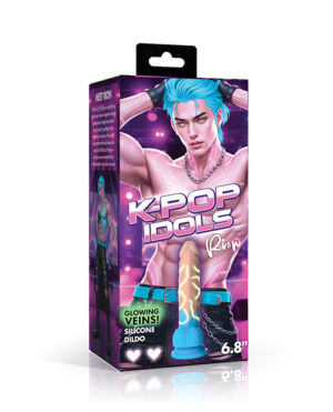 K Pop Idols Silicone Dildo w/Balls #3