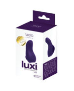 VI-F2113 VeDo Luxi Rechargeable Clitoral Finger Vibe – Purple by Vedo product image