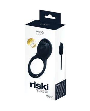 VeDO Riski Rechargeable Clitoral Vibe For Couples – Black by Vedo product image