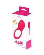 VI-R1409 VeDo Riski Rechargeable Clitoral Vibe For Couples – Pink by Vedo product image